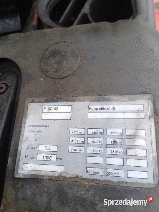 Linde E18 Triplex Chruślanki Józefowskie
