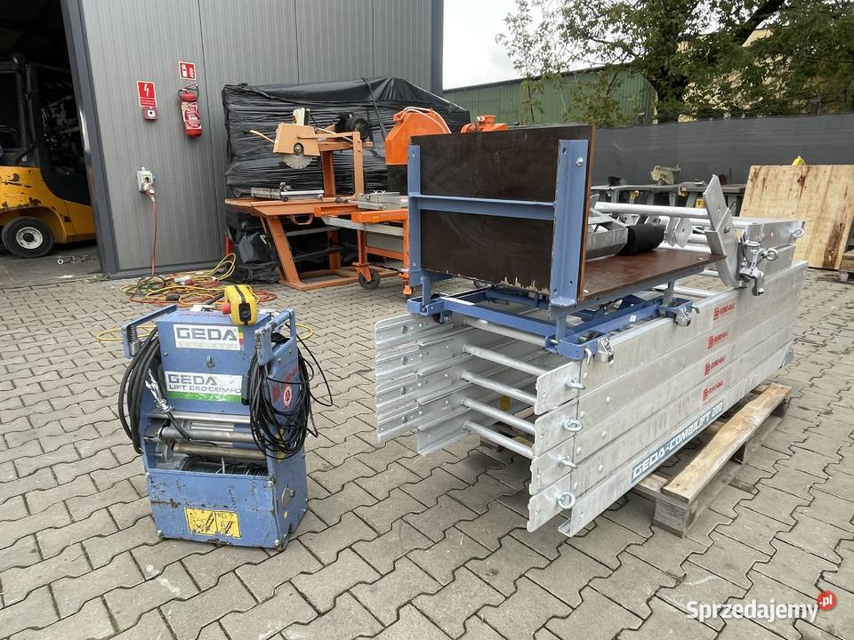 Winda dekarska Geda Lift Comfort 12m 78 drabina pełny VAT sprzedam