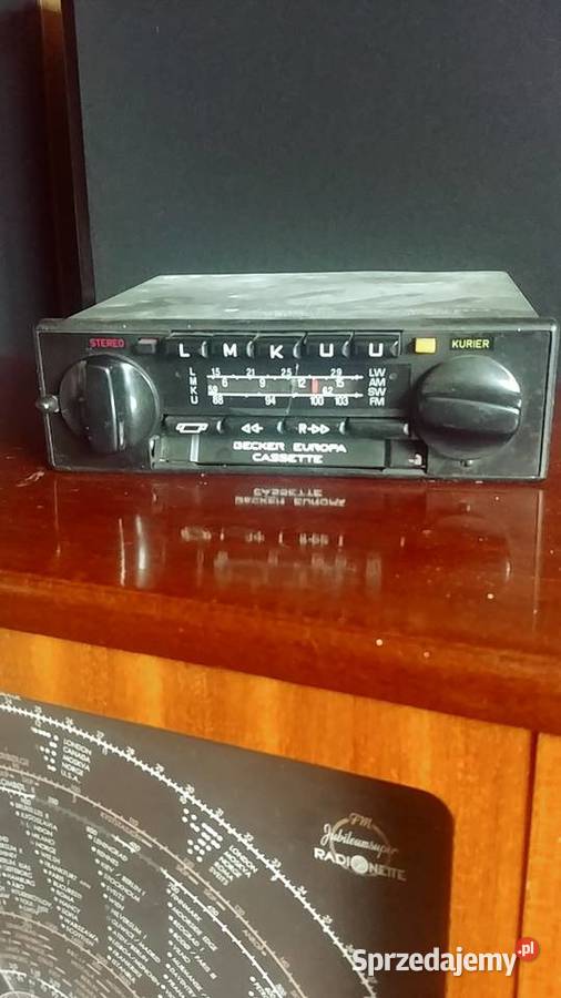 Becker Europa 591 Stereo Mercedes Vintage Radioodtwarzacze Gdańsk
