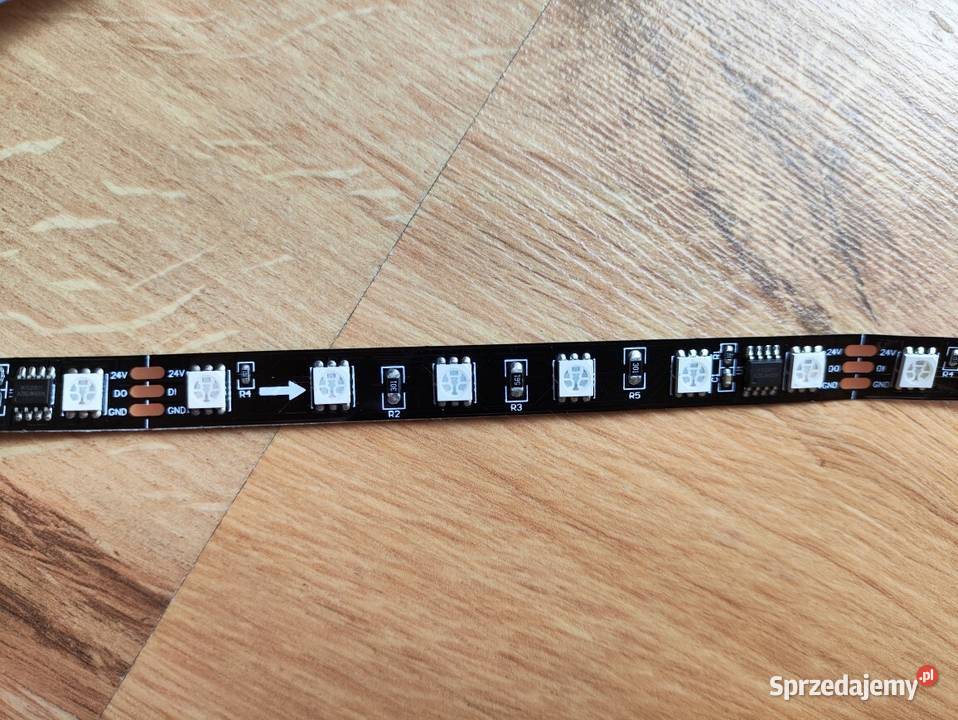 Taśma LED RGB 5m WS2811 cyfrowa 22m 24V Lesznowola