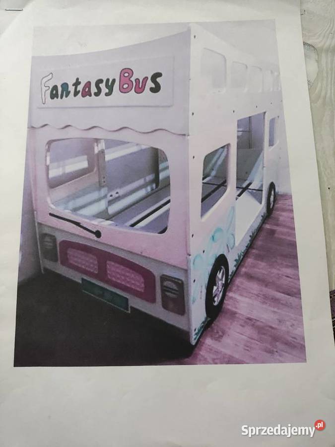 Łóżko piętrowe autobus Łóżka Widawa