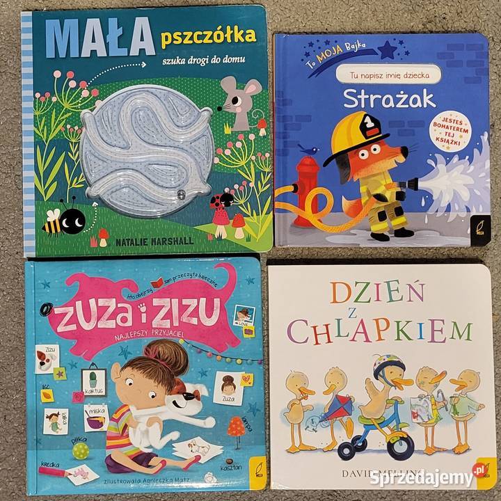 Mała pszczółka szuka drogi do domu Zuza i Zizu Książki dla dzieci mazowieckie Ząbki