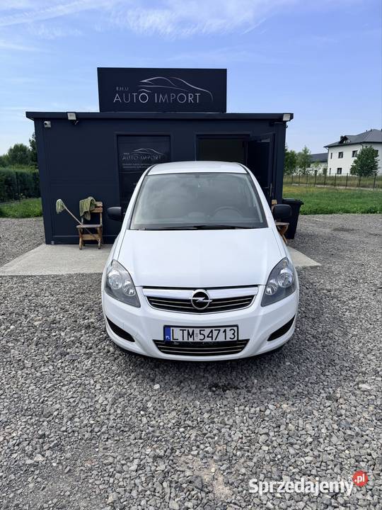 Opel Zafira B 16 benzyna 2011r isofix lubelskie Tomaszów Lubelski