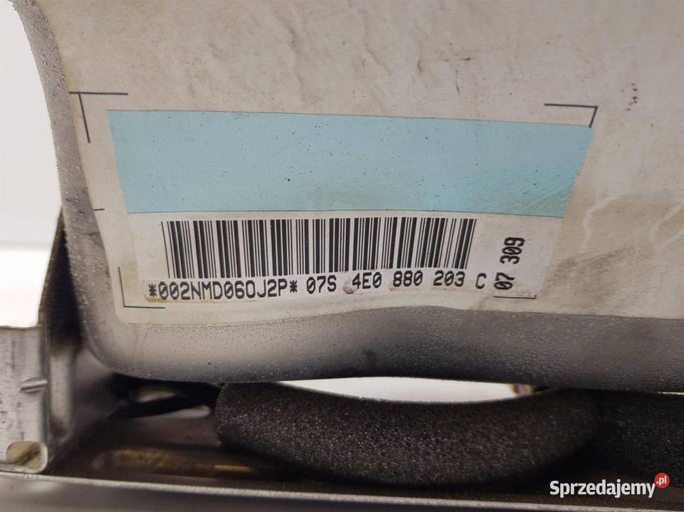 PODUSZKA AIRBAG AUDI A8 D3 LIFT 4E0880203C Lipno