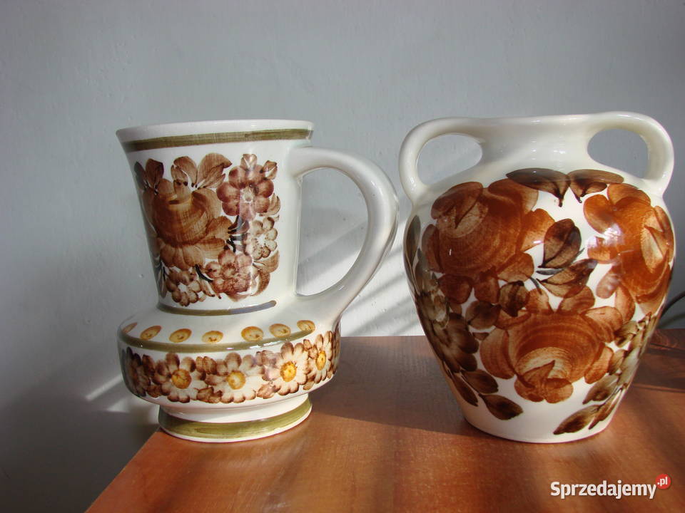 ZF Koło fajansowy dzbanek Pruszcz Gdański