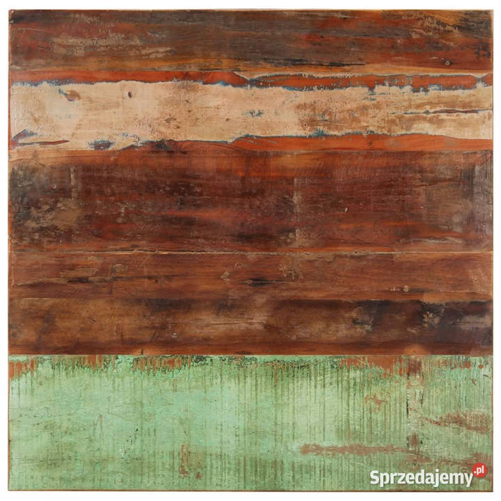 Kwadratowy blat do stołu 80x80 1516 mm drewno z Warszawa
