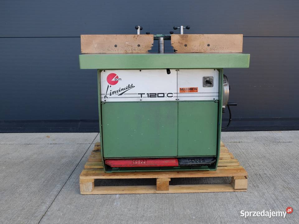 Frezarka dolnowrzecionowa SCM T120C 824 Naprawa