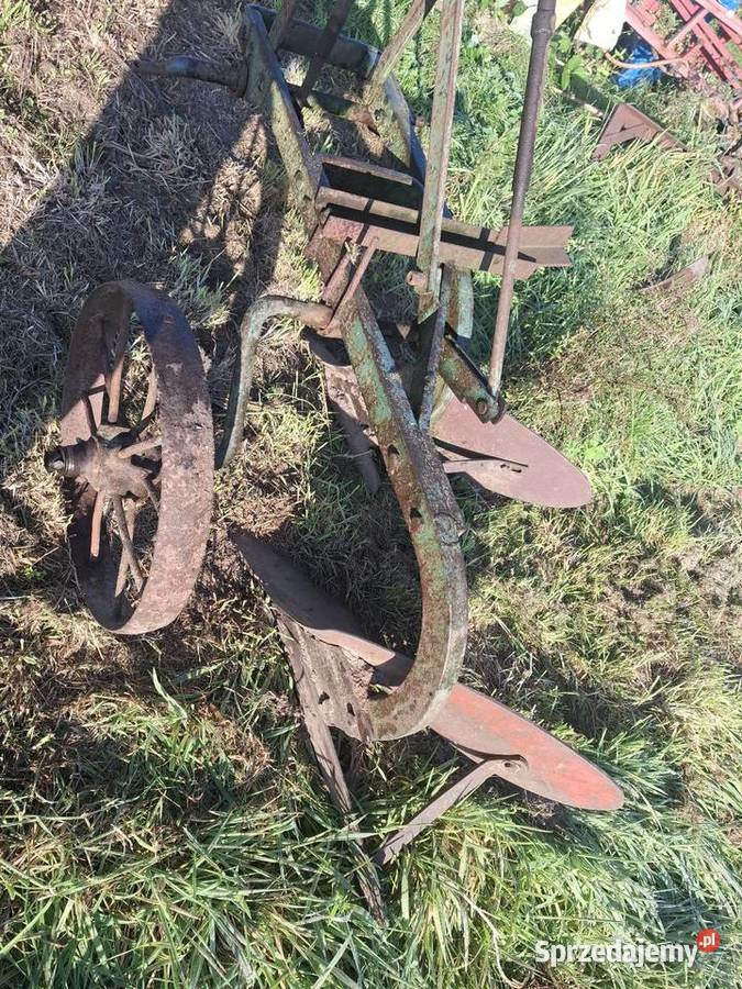 Pług 2 skibowy nieuszkodzony wielkopolskie Zielonagóra