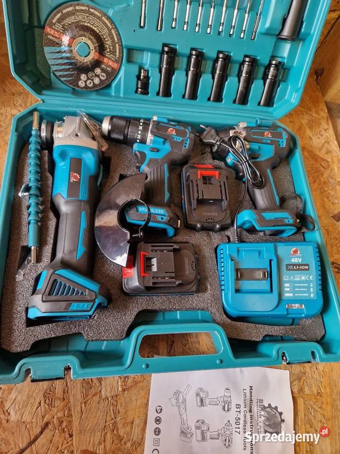 Zestaw narzędzi akumulatorowych WKRĘTARKA Głogowa sprzedam