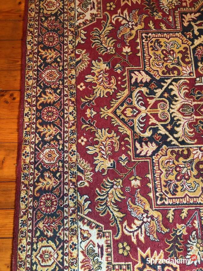 Duży dywan PRL vintage oryginał 1984 Weltom małopolskie Kalwaria Zebrzydowska