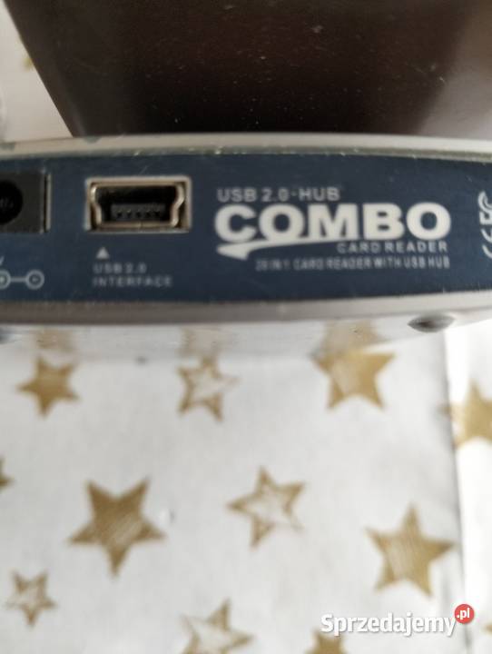 USB 20 HUBCOMBO na 3 porty USB i karty pamięci