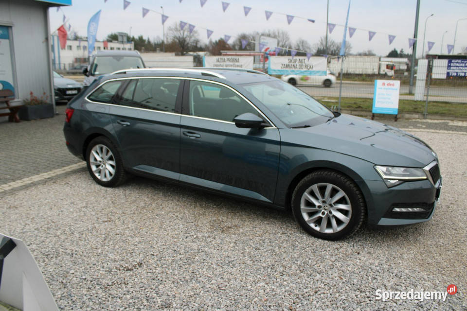 koda Superb Ambition DSG Nawigacja netto 69 837 szary Škoda Warszawa