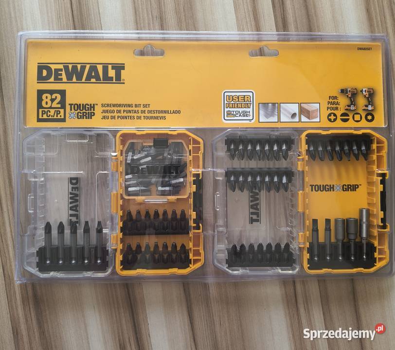 Zestaw końcówek wkrętakowych bitów DeWalt Raniżów sprzedam