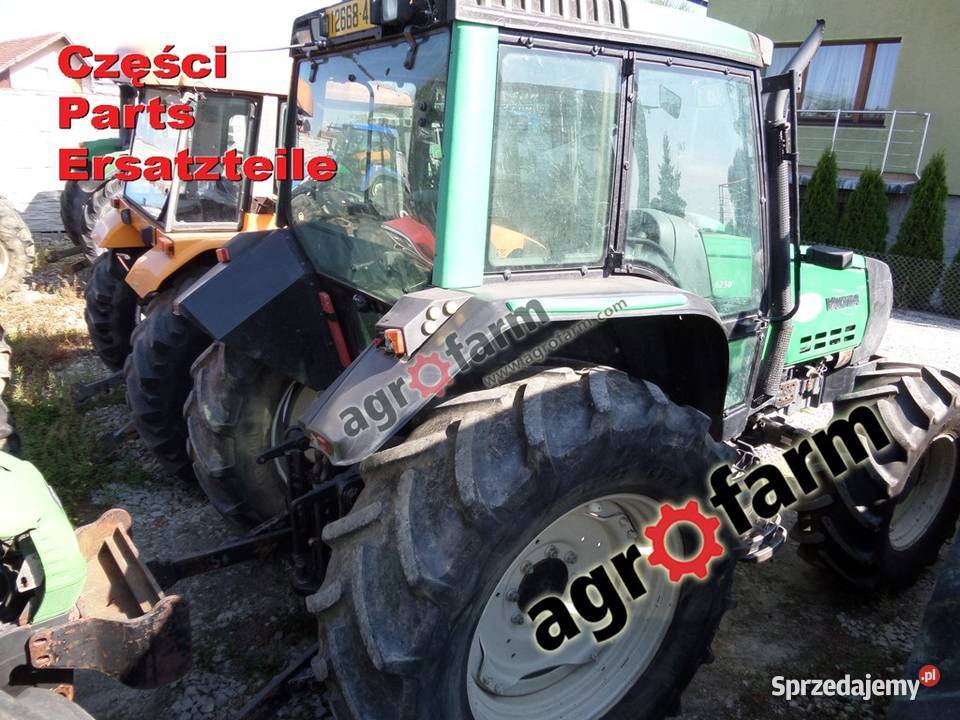 Valtra 6250 części skrzynia biegów zwolnica oś Byków