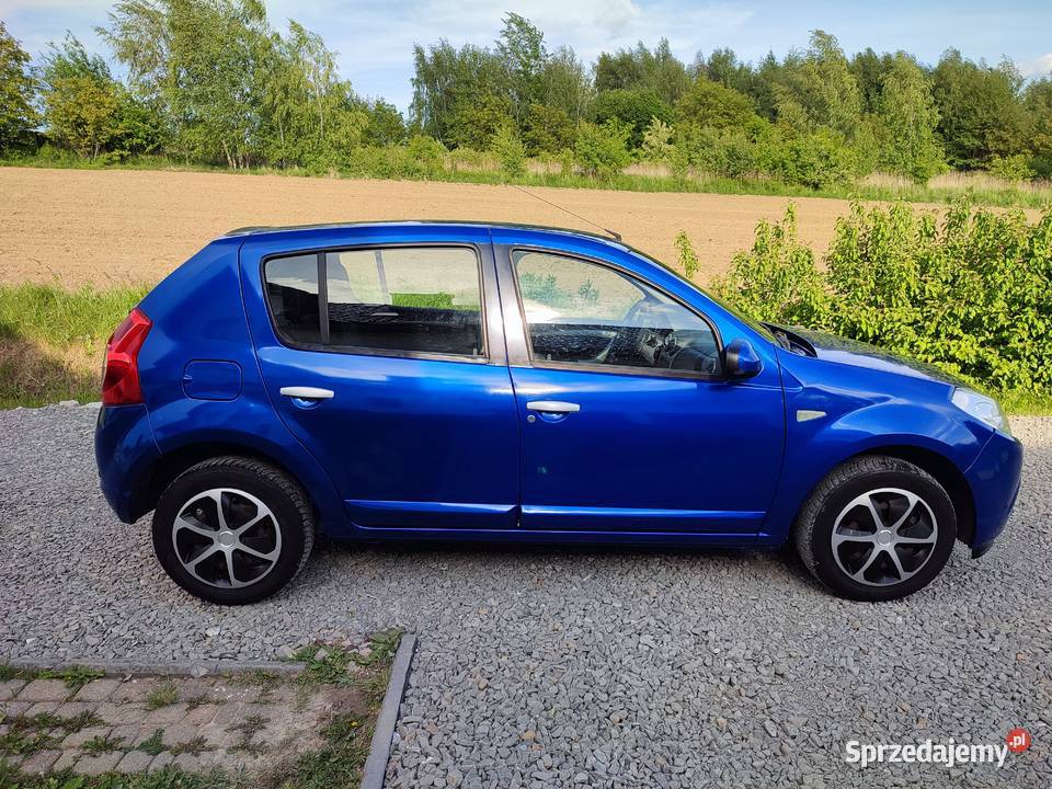 Dacia Sandero Laureate 16 2008 174 przebiegu Zarejestrowany w Polsce Rzeszów sprzedam