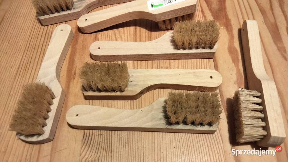 Szczotka do nakładania pasty do butów długość 14 inna Ostrów Wielkopolski