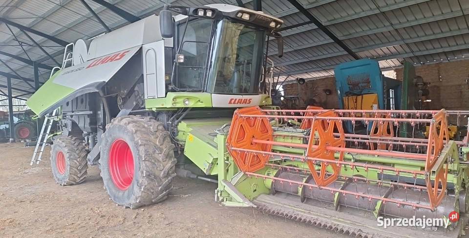 Kombajn zbożowy Claas Lexion 550 z hederem Łomża