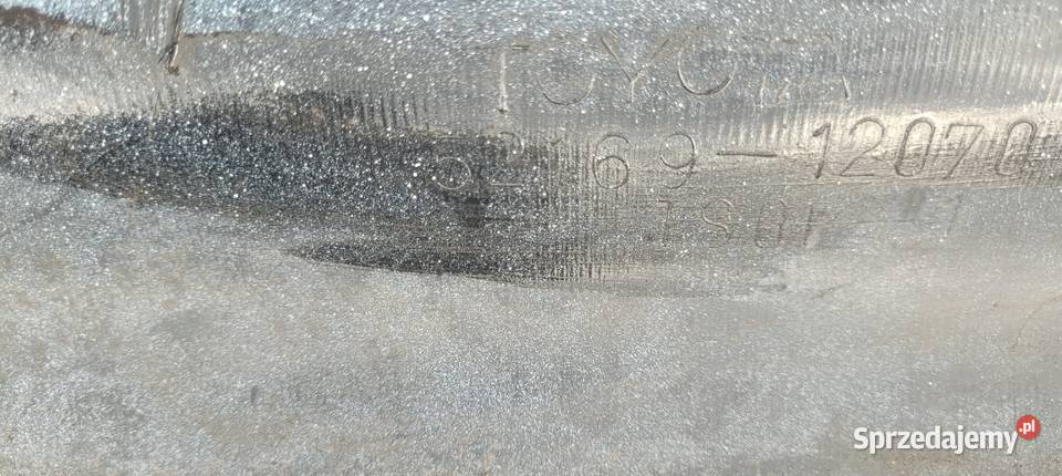 DOKŁADKA ZDERZAKA TYŁ TYLNEGO Toyota Corolla E11 Ruda Śląska sprzedam