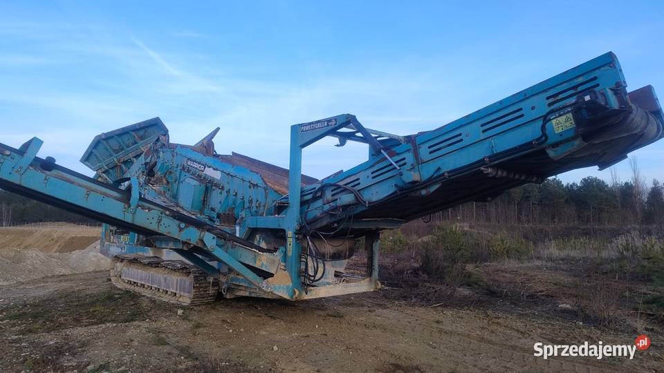 Przesiewacz wibracyjny Powerscreen Warrior 1800 Ostrowiec Świętokrzyski