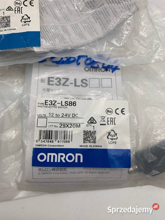 OMRON E3ZLS86 Czujnik fotoelektryczny Elektryka