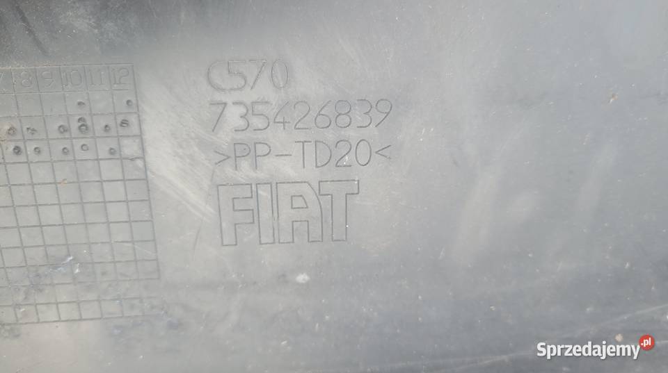 FIAT BRAVO II 2 DOKŁADKA SPOILER ZDERZAKA TYŁ Ruda Śląska