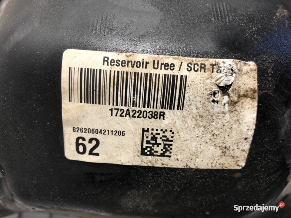 ZBIORNIK SCR OPEL MOVANO B 172A22038R 23 131 Bus