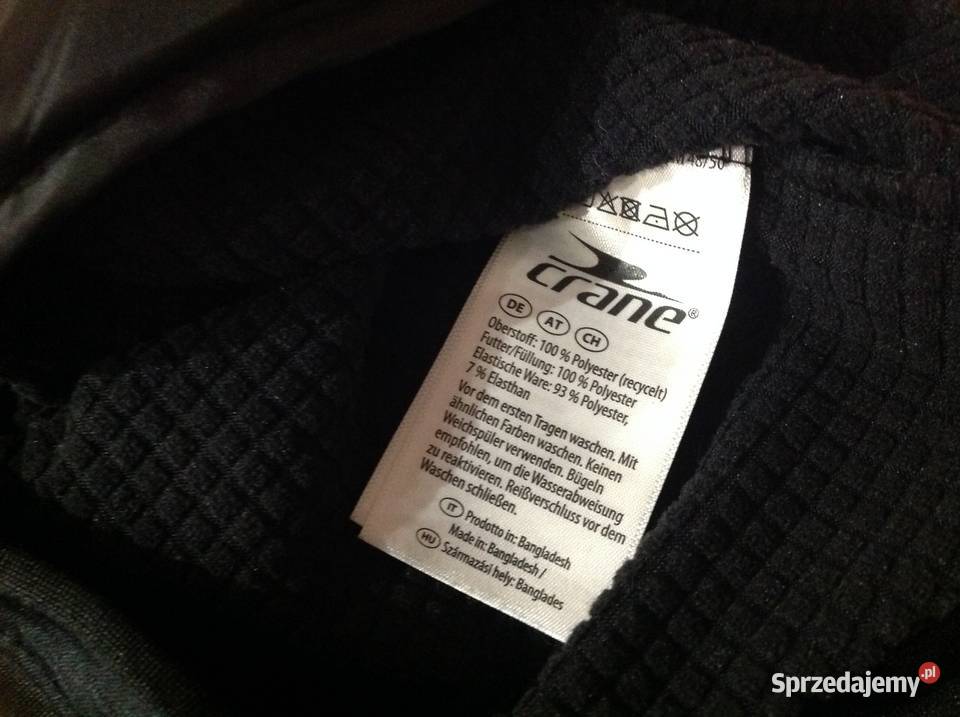 Bezrękawnik Ocieplacz Męski M j Nowy Czarny Odzież codzienna Nowa Sól