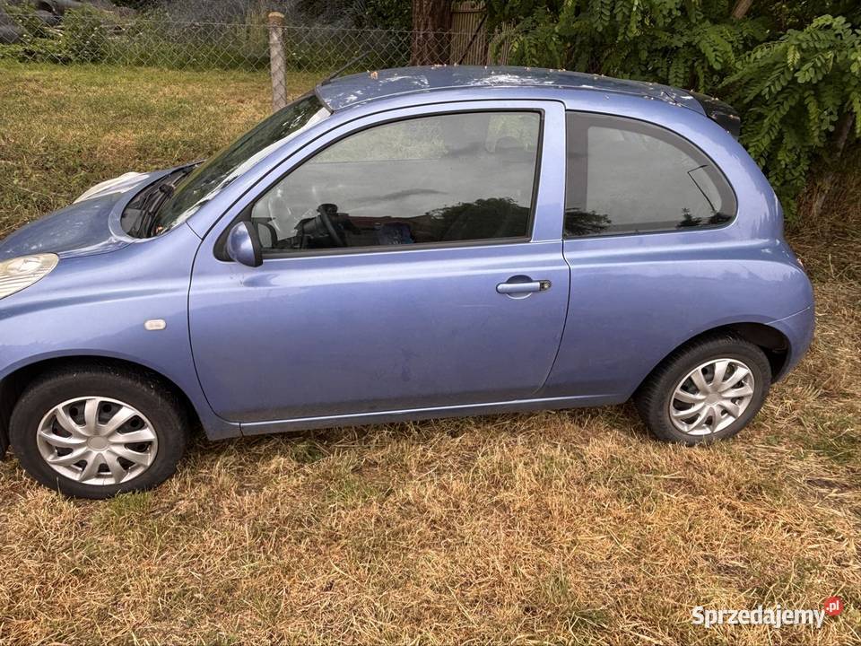 Nissan Micra K12 2005 12 benzyna 75 wspomaganie kierownicy lubuskie Pszczew