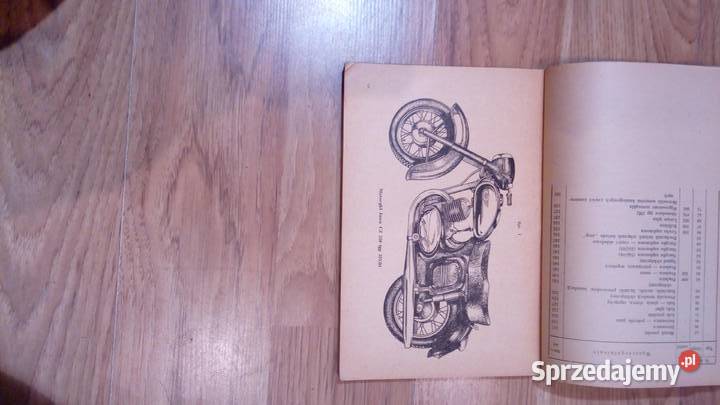 Motocykl Jawa Z 250 35304 i 35303 Katalog części Pozostałe Dobieszowice