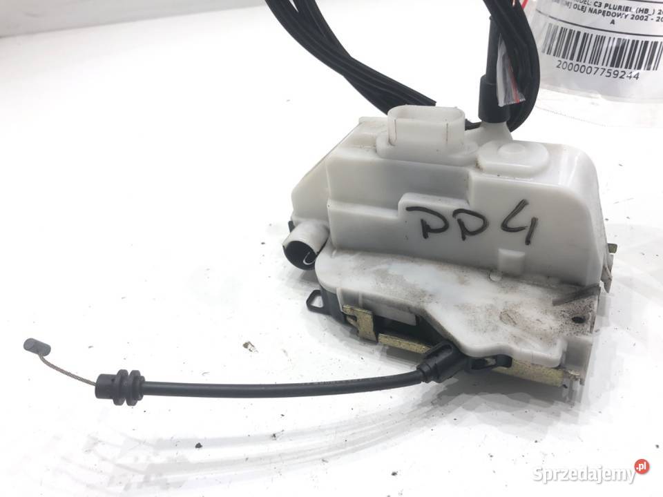 ZAMEK DRZWI PRAWY PRZÓD CITROEN C3 Kabriolet osobowe podkarpackie