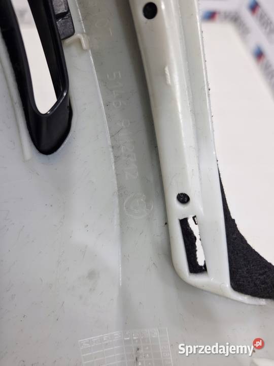 BMW 7 F01 F02 OSŁONA POSZYCIE SŁUPKA C PRAWY TYŁ Wyposażenie wnętrza