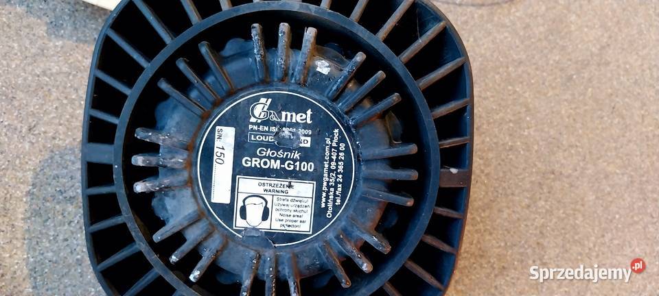Modulator dźwięków GAMET 150 głośnik 100watt mazowieckie Warszawa