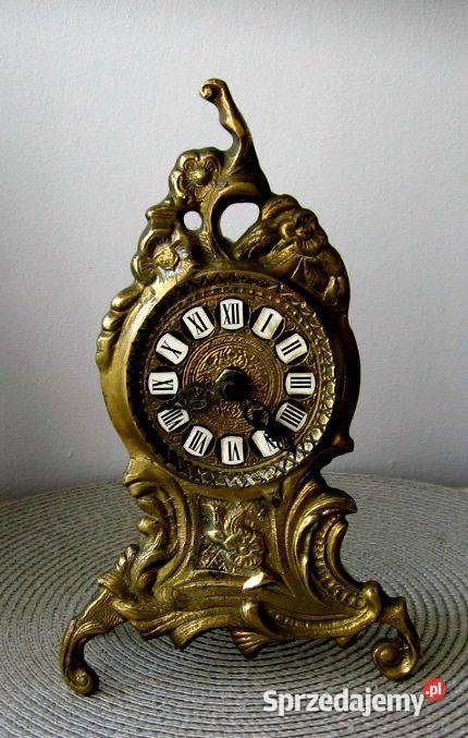 Zegar z mosiądzu Odlew Kalisz sprzedam