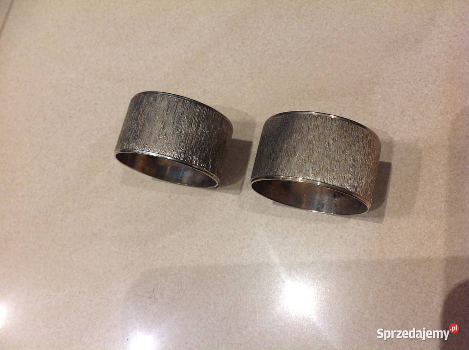 Serwetniki Pierścienie Obrączki Na Serwetki 2 Dekoracje i ozdoby lubuskie Nowa Sól