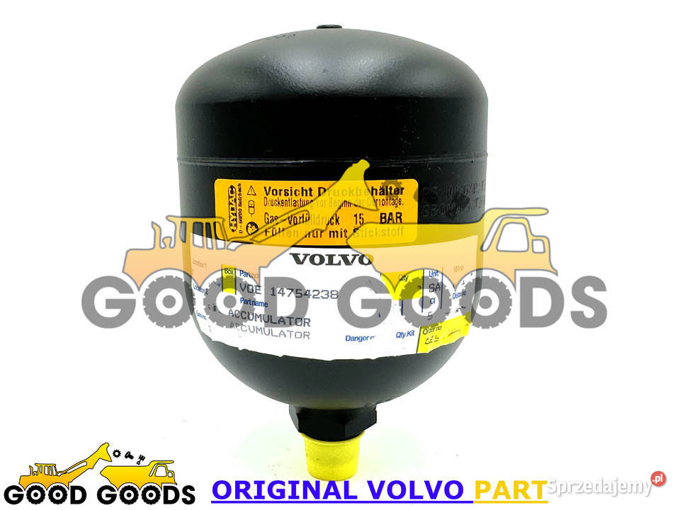 VOLVO AKUMULATOR GAZOWY 14754238 14693929