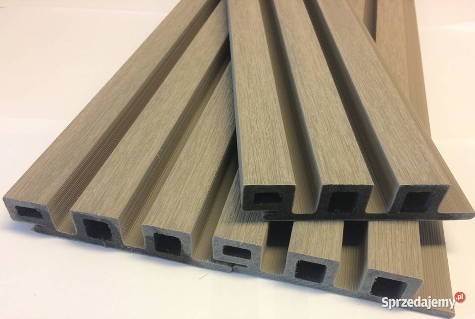 Deska elewacyjna lamele lamelowa 3D Newtechwood małopolskie