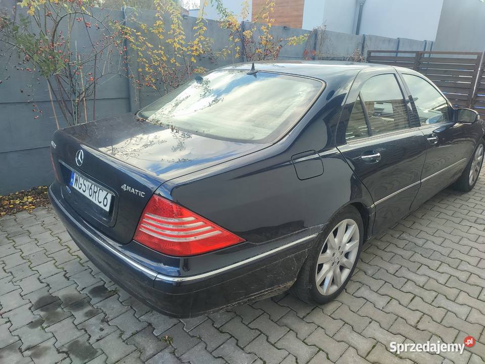 Mercedes S KLASA 37 Benz gaz 270KM mazowieckie Gostynin