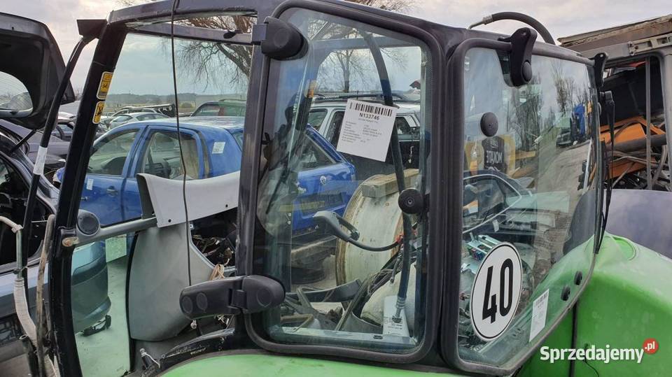 SZYBA LEWA TYŁ DEUTZFAHR AGROTRON K 610 K610 Lipno sprzedam