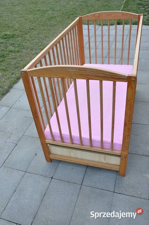 Łóżeczko drewniane mazowieckie Teresin