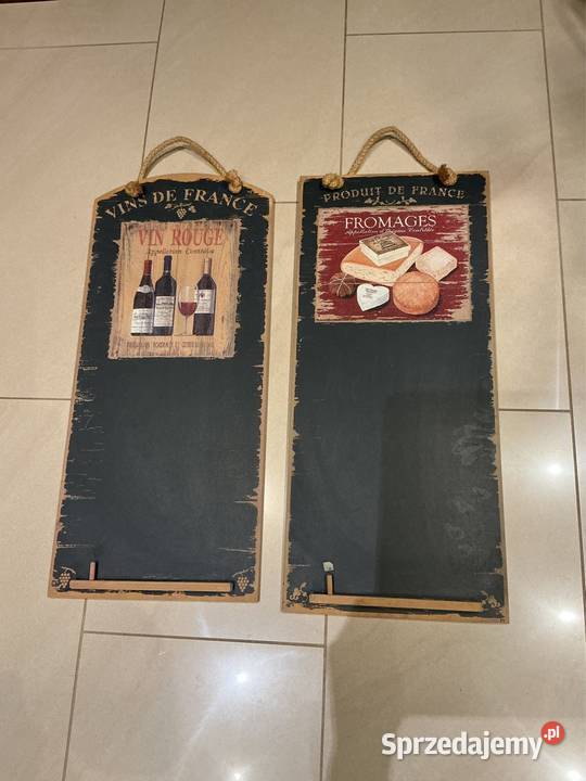 Tablica Kredowa w Stylu VintageDekoracja 2 Pozostałe Dom i Ogród Nowa Sól