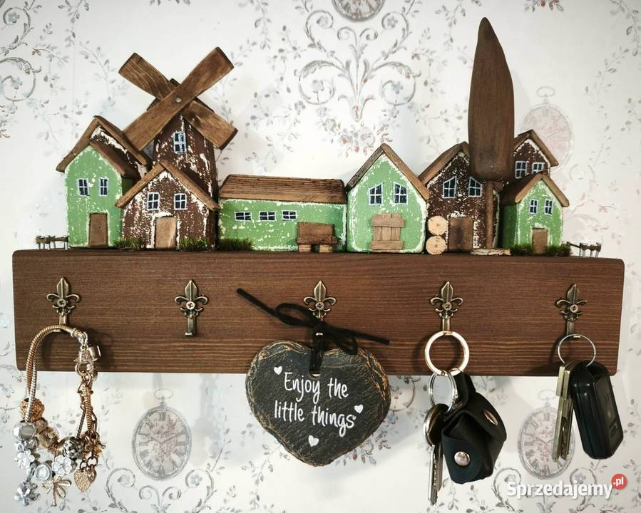 Wieszak na klucze dekoracja ścienna Krosno Odrzańskie
