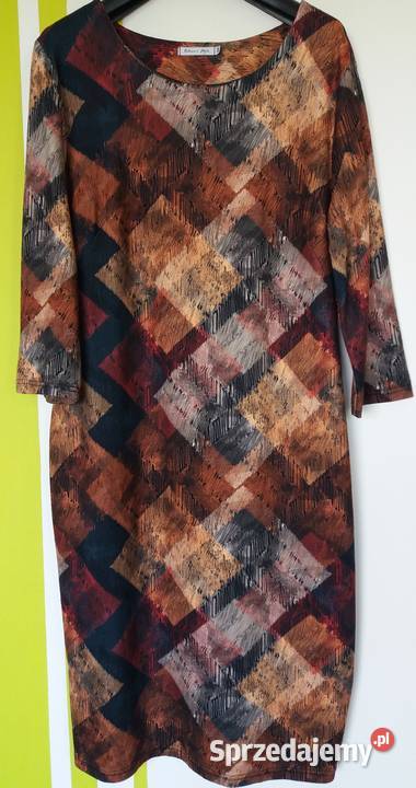 L46 Przemiła ołówkowa sukienka Butik kolorowy Gliwice