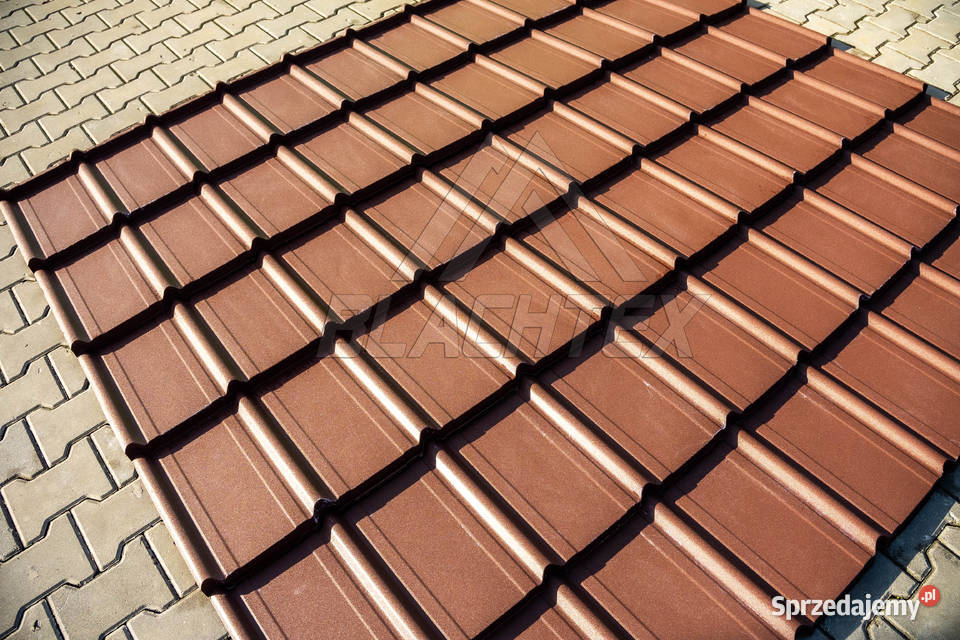 Brąz matowy ręki BLACHA TRAPEZOWA Blachtex Pokrycia dachowe Krosno