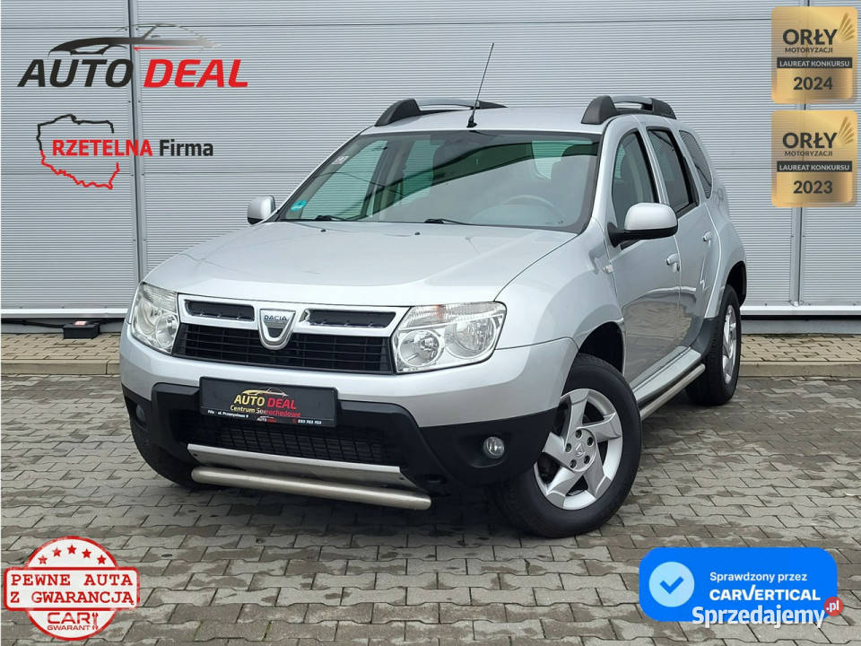 Dacia Duster 15d 107 Skóra Potwierdzony przebieg nieuszkodzony Piła