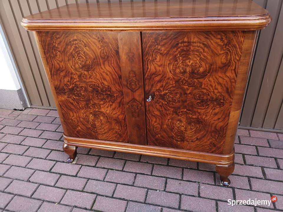 Komoda Pomocnik ARTDECO Orzech Stara Antyk wielkopolskie Swarzędz