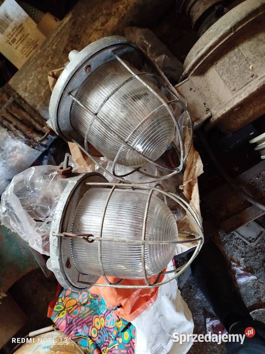 Sprzedam 2 lampy stare loft Stankowo