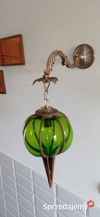 Stary Mosiężny kinkiet lampa kujawsko-pomorskie Włocławek sprzedam
