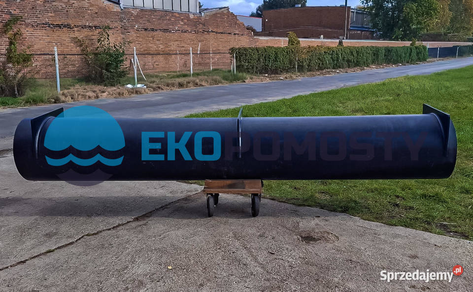 Pływak rurowy PEHD 630mm 4m pomost pływający Bydgoszcz