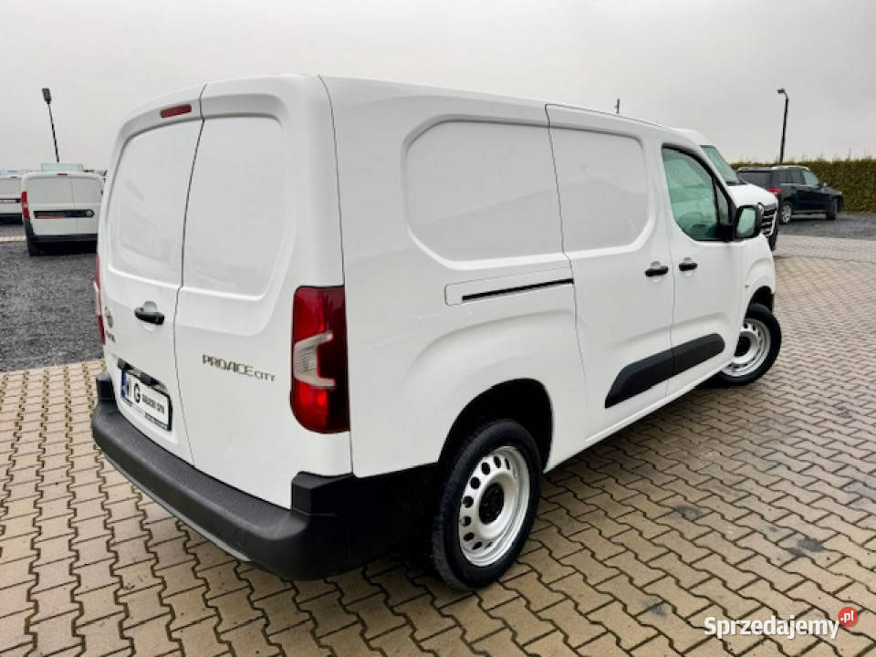 Toyota Proace City SALON 132 L2H1 DŁUGI 3 OSOBY 102KM Motoryzacja Leszno