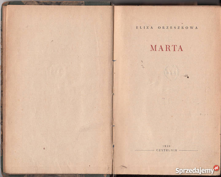 02106 MARTA ELIZA ORZESZKOWA literatura piękna - proza polska Czyrna